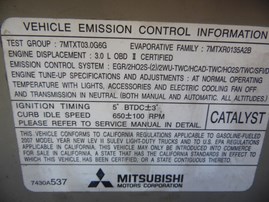 2007 MITSUBISHI OUTLANDER XLS BEIGE 3.0L AT 2WD 193892